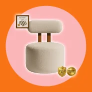 Poltrona Orgânica Chloe para Decoração e Sala de Estar