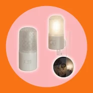 Luminária Luz Noturna LED Abajur 1 2 3 4 Un