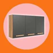 Armario para Cozinha Modulado Intenza 120cm Fechado com 3 Portas