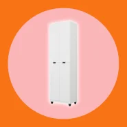 Envio Full Armário Multiuso Grande 4 Portas com Prateleiras