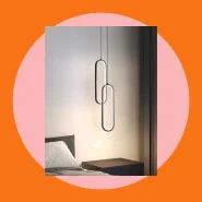 Kit 2 Pcs Pendente Moderna Light para o Quarto Pendurada
