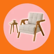 Poltrona para Sala Decorativa para Salão de Beleza para Quarto