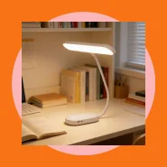 Luminária de Mesa Recarregáveis LED com Proteção os Olhos USB