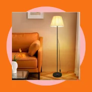 Luminária de Chão Simples E27 de de Sala de Estar