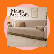 Manta para Sofá King Luxuosa Gigante