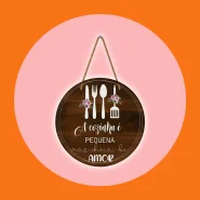 Placa Decorativa em MDF para Cozinha