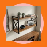 Prateleira Decorativa X Estilo Industrial