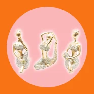 Kit Trio Bailarinas Yoga Balé Mini Estatueta Decorativa Enfeite Casa