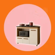 Balcão para Cooktop 5 Bocas com 3 Portas Ana Cozinha