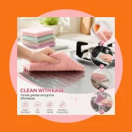 5 10 20 Peças Pano Absorvente Anti Óleo para Cozinha