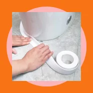 1 2 3 Fita Selante de PVC à Prova D