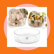 Organizador Giratório 360 Multiuso para Cozinha Molhos Cosméticos
