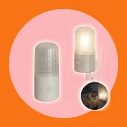 Luminária Luz Noturna LED Abajur 1 2 3 4 Un