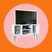 Rack para Tv Até 40 Polegadas Retrô Moderno para Sala