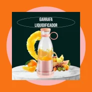 Garrafa Liquidificador Portátil Mini Mixer Juicer Recarregável Shake