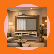 Painel para Tv Até 60 Polegadas Ripado para Sala