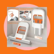 Mop de Mesa Multifuncional Dobrável, Mãos Livres, para Limpeza
