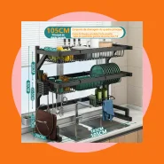 105cm Cozinha Escorredor de Louça Suspenso Boutique, de Louças