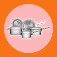 Jogo de Panelas de Aço Inox Indução Tramontina 5 Peças