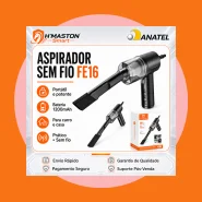 H'maston Aspirador de Pó Automotivo de Pó para Casa