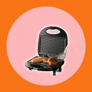 Sanduicheira Grill Elétrica 2 em 1 Antiaderente Prensa 750w 110v