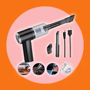 Mini Aspirador de Pó Portátil Automotivo Casa sem Fio 3