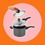 Panela de Pressao 4,5 Litros Antiaderente Kit Convencional Tampa