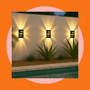 Kit Com Iluminarias Arandela Decorativa Interno Externo Spot Parede