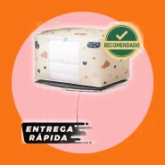 Caixa Organizadora Estampada Flexível Closet Roupa Cobertor Casacos