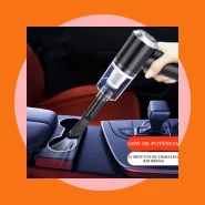 Mini Aspirador de Pó Portátil Automotivo Casa sem Fio 3