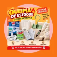 Queima de Estoque Utilidades Domésticas e Cozinha Últimas Unidades