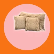 Kit Manta de Tricot Sofá Poltrona 150x100cm