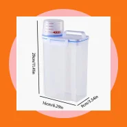 Pote Hermético 2.5l com Copo Medidor Bico Dosador Cozinha