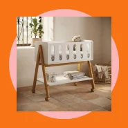 Mini Berço Sissi com Rodinhas Ideal para o Quarto