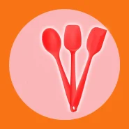 Kit de Espátulas Mais Colher de Silicone Antiaderente Utilidade