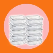 Kit de 6 Até 12 Potes de Vidro 640ml 370