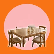 Toalha de Mesa Plástica PVC Ultra Grossa Transparente e Impermeável