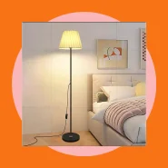 Luminária de Chão Simples E27 de de Sala de Estar
