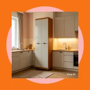 Direto da Fábrica com Armário Multiuso Clean 4 Portas 6