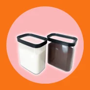 Potes Herméticos Porta Mantimentos Bpa Free Kit 2 de 1,5