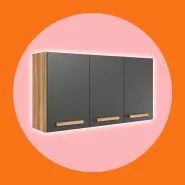 Armario para Cozinha Modulado Intenza 120cm Fechado com 3 Portas