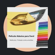 Película Automotiva para Farol e Lanterna Proteção e Anti-risco