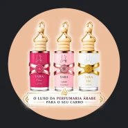 Aromatizador Automotivo Perfume Árabe Cheirinho para Carro