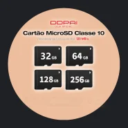 Cartão de Memória para Câmera Veicular U3 Classe 10 Full