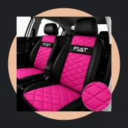 Jogo de Capa de Banco Automotivo Couro Grosso Carro Fiat
