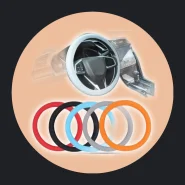 Capa de Silicone para Volante de Carro Elástica de Verão