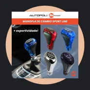 Bola de Câmbio Manopla de Esportiva Sport Line Autopoli Universal