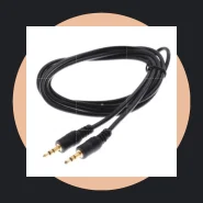 Cabo Auxiliar P2 para P2 1.5m Stereo Som Automotivo