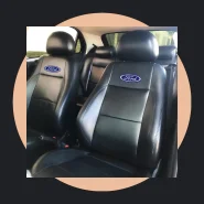 Capa para Banco Automotivo Carro Couro Ford Impermeável