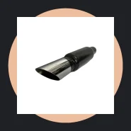 Abafador Esportivo Jk Universal Ponteira Cromada 2,5